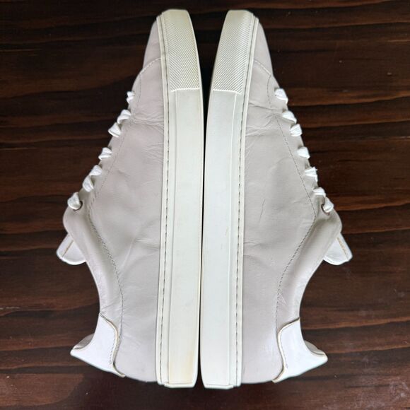 Good Man Brand Edge White Leather Casual Sneaker Shoes Low Top Men\'s Size 12 main image 7